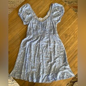 Cotton On Light Blue Floral Dress